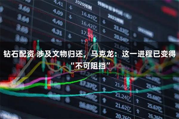 钻石配资 涉及文物归还，马克龙：这一进程已变得“不可阻挡”